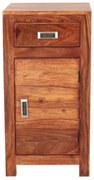 Skrinka do kúpeľne Nela 40x80x35 indický masív palisander Super natural