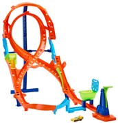 Hot Wheels Mestská transformačná pretekárska veža / Akčná skokanská dráha 8 (vertikálna osmičková dráha Hmb15)  (100396475)