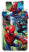 Detské obliečky Spider-Man 140×200 + 70×90 cm – 100% bavlna, obojstranné, oficiálna licencia Marvel