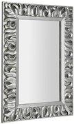 Sapho Sapho, ZEEGRAS zrkadlo v ráme, 70x100cm, strieborná Antique, IN432