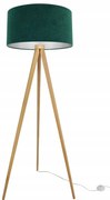 Stojacia lampa Mediolan, 1x textilné tienidlo (výber z 10 farieb), (výber zo 6 farieb konštrukcie), ch