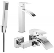 Mexen Libra R77 vaňová súprava, chrómová - 745113R77-00