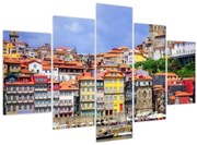 Obraz - Ribeira, Portugalsko (150x105 cm)