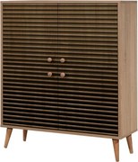 Skrinka Mega Sonoma Oak Stripes II