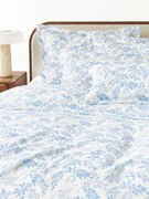 Obliečka na paplón's potlačou listov Pola