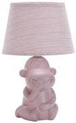 ONLI - Stolná lampa MONKEY 1xE14/6W/230V ružová