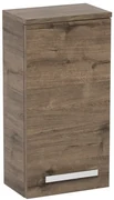 Kúpeľňová skrinka nízka SAT Cube Way 32,5x63x20 cm dub wellington CUBE3CHH32DW