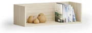 Nástenná polica PRIMO s bočnicami, 800 x 310 x 250 mm, dub prírodný