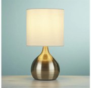 Searchlight EU3923AB - Stolná lampa TOUCH 1xE14/40W/230V