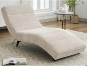 Relaxačné lehátko s elektrickým polohovaním Monaco, béžová látka%