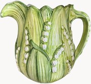 Ručne maľovaný džbán na mlieko Lily of the Valley