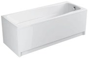 Cersanit Lana, akrylátová vaňa 170x70cm, biela, S301-163