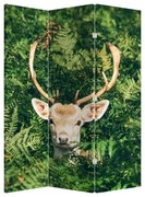 Paraván - Detail srnčej hlavy (126x170 cm)