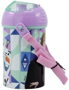 Plastová fľaša na pitie s viečkom Ľadové kráľovstvo - Frozen - 450 ml