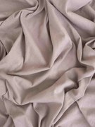 Jersey plachta do postieľky Classic 60 x 120 cm – cappuccino