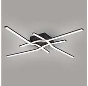 Brilagi - LED stropné svietidlo STRIPES LED/38W/230V čierna