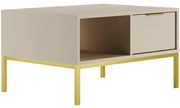 Konferenčný stolík 80 Austin Kašmír/Zlatý