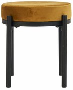 House Doctor Oceľová stolička Lao Dark Olive