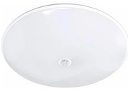 LED vonkajšie stropné svietidlo s pohybovým senzorom VISTA LED/15W/230V pr. 26 cm IP54 biela
