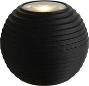 Lucide 17804/06/30 - LED vonkajšie nástenné svietidlo AYO 2xLED/3W/230V čierne