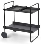 Kovový servírovací stolík na kolieskach 40.5x61 cm A-Cocktail – Zone