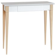 Biely pracovný stôl Ragaba Mimo, dĺžka 65 cm