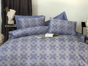 SATÉNOVÉ OBLIEČKY DIXON EXCLUSIVE 200X220 CM, 2KS 70X80 CM VZOROVANÉ