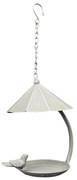 Závesné napájadlo pre vtáky Lillian2, 43x18 cm, kov, béžová