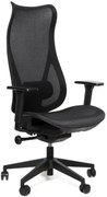 SEGO Kancelárska stolička HARMONY čierna