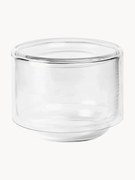 Ručne fúkané úložné dózy Sylvia, 4 ks