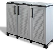 ARTPLAST Skriňa na triedený odpad Linea Family 3dv/3víka