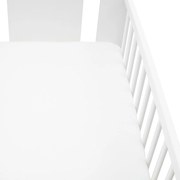 Jersey prestieradlo do postieľky New Baby 120x60 white