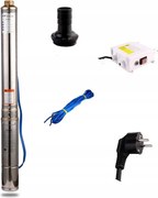 Ponorná Pumpa Na Vodu Do Studne Úzka 10800 l/h 750 W 38 Metrov 4SDM8/7
