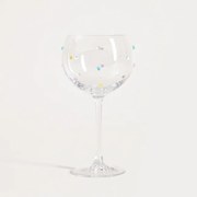 Pohár na stopke SORRISO s bodkami 763571 520 ml