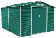 Záhradný domček G21 GAH 1085 - 340 x 319 cm, zelený
