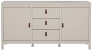 Sivobéžová komoda 152x80x38 cm Madrid – Tvilum