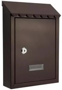 Poštová schránka Tasos hnedá B6