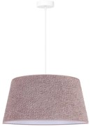 Duolla - Luster na lanku BOUCLE 1xE27/15W/230V pr. 50 cm hnedá