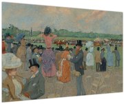 Obraz - Jean-Louis Forain, The Races at Longchamp, reprodukcia (90x60 cm)
