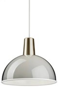 Závesná lampa Kuplat 270, sivá
