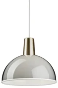 Závesná lampa Kuplat 270, sivá
