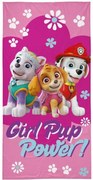 Detexpol Detská osuška Paw Patrol ružová 70x140cm