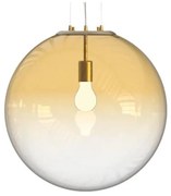 Ideal Lux - Luster na lanku MAPA 1xE27/42W/230V pr. 50 cm zlatá/dymová