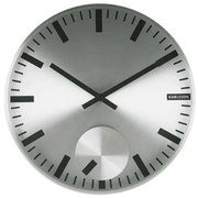 Hodiny na stenu 5254si Karlsson MOVING INDEX 30cm