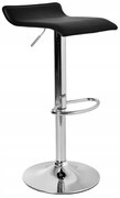 Barová stolička PORTI strieborná / čierna