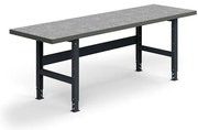Dielenský stôl TRUST, 2500x760mm, 600 kg, vinylový povrch