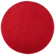 Kusový koberec Eton červený 15 kruh, 57x57 (priemer) kruh, červená, kuchyňa, Spoltex