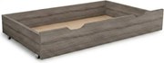 Úložný box pod posteľ 200 cm, dub lanýž