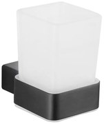 Mexen Pavo pohár na zubné kefky, čierna - 7030438-70