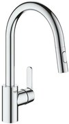 Grohe Get drezová batéria s vyťahovacou spŕškou, 2 prúdy chróm 31484001 G31484001